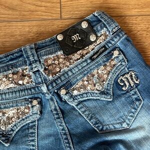 Miss Me Jeans size 26 Bootcut JE5731BL
